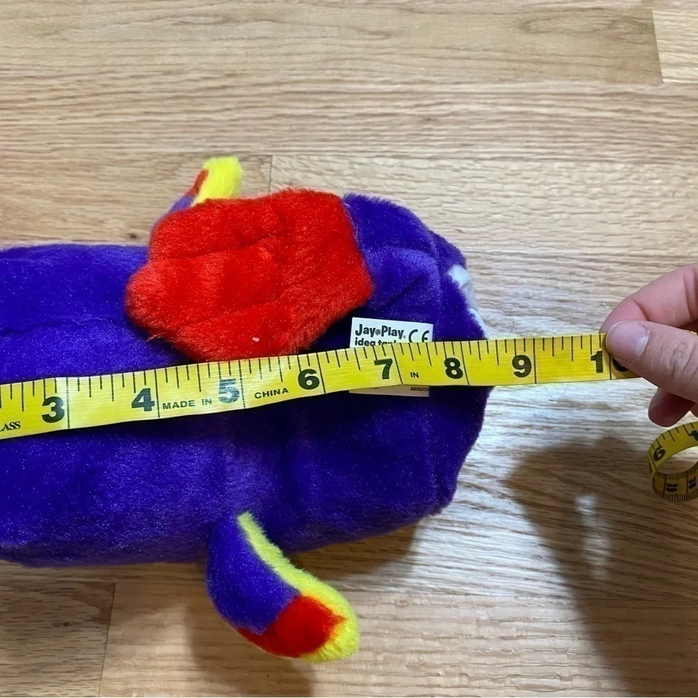 Kookoo Egg Drops Parrot Bird Jay Play Idea Tank Purple Kids Toy Stuffed Plush